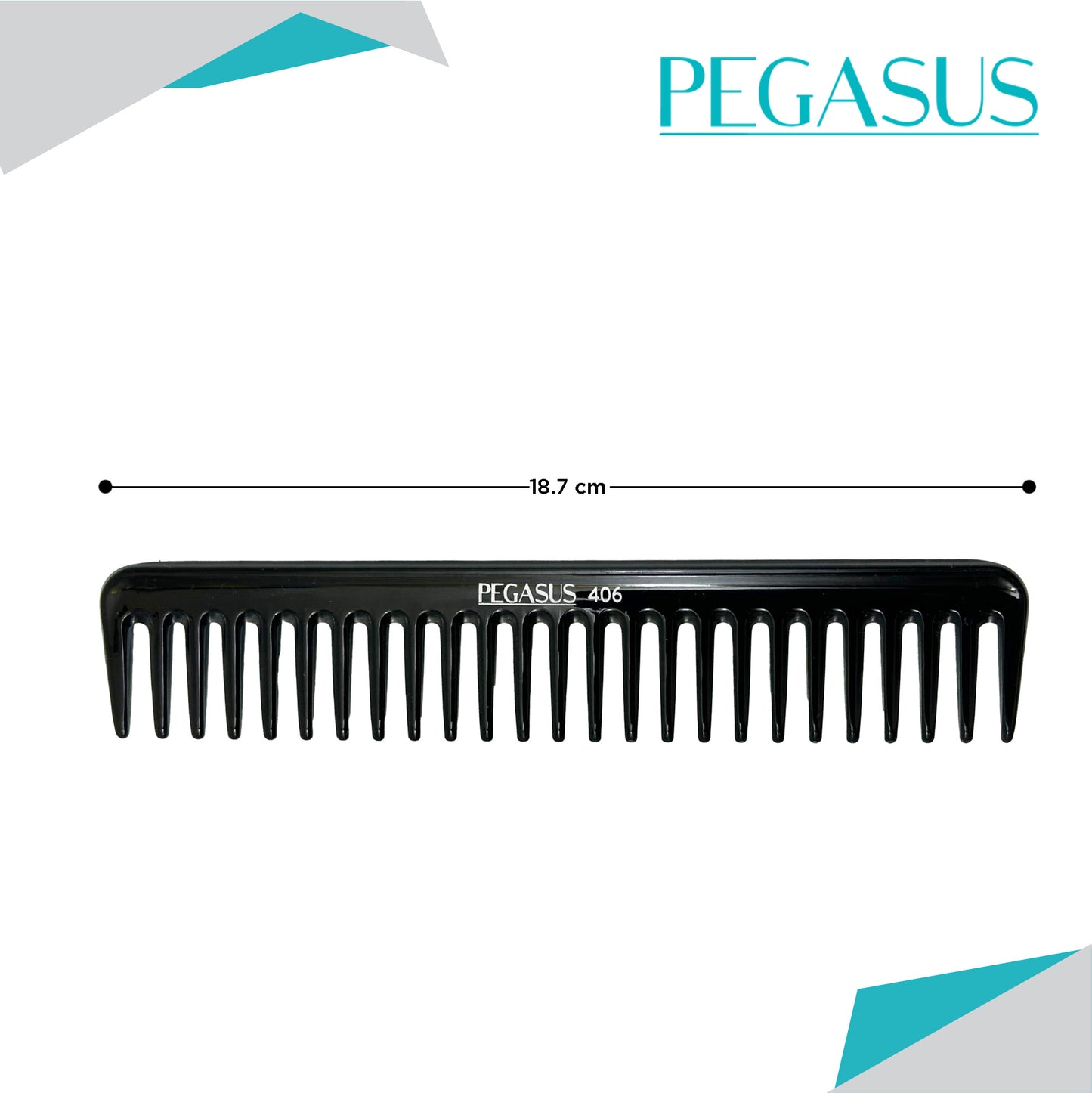 PEGASUS 406 - Wide Tooth FLEXINITE Comb