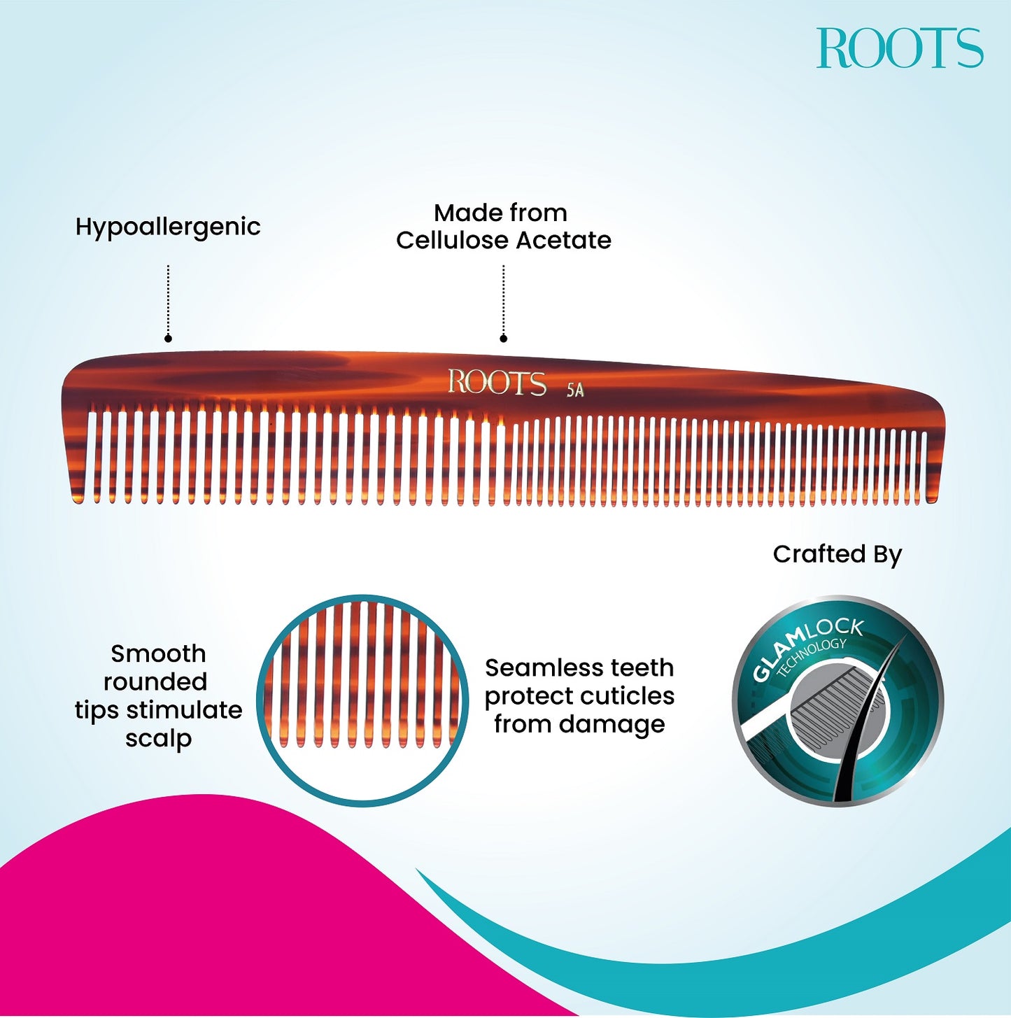 Roots Classic Dressing Comb (5A)
