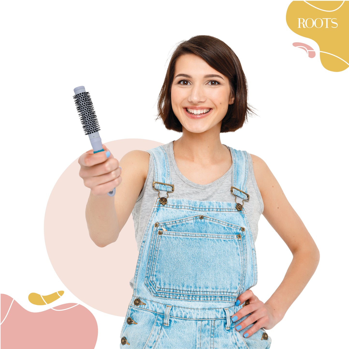 Roots Professional Brush with Ceramic Barrel (PEC25)