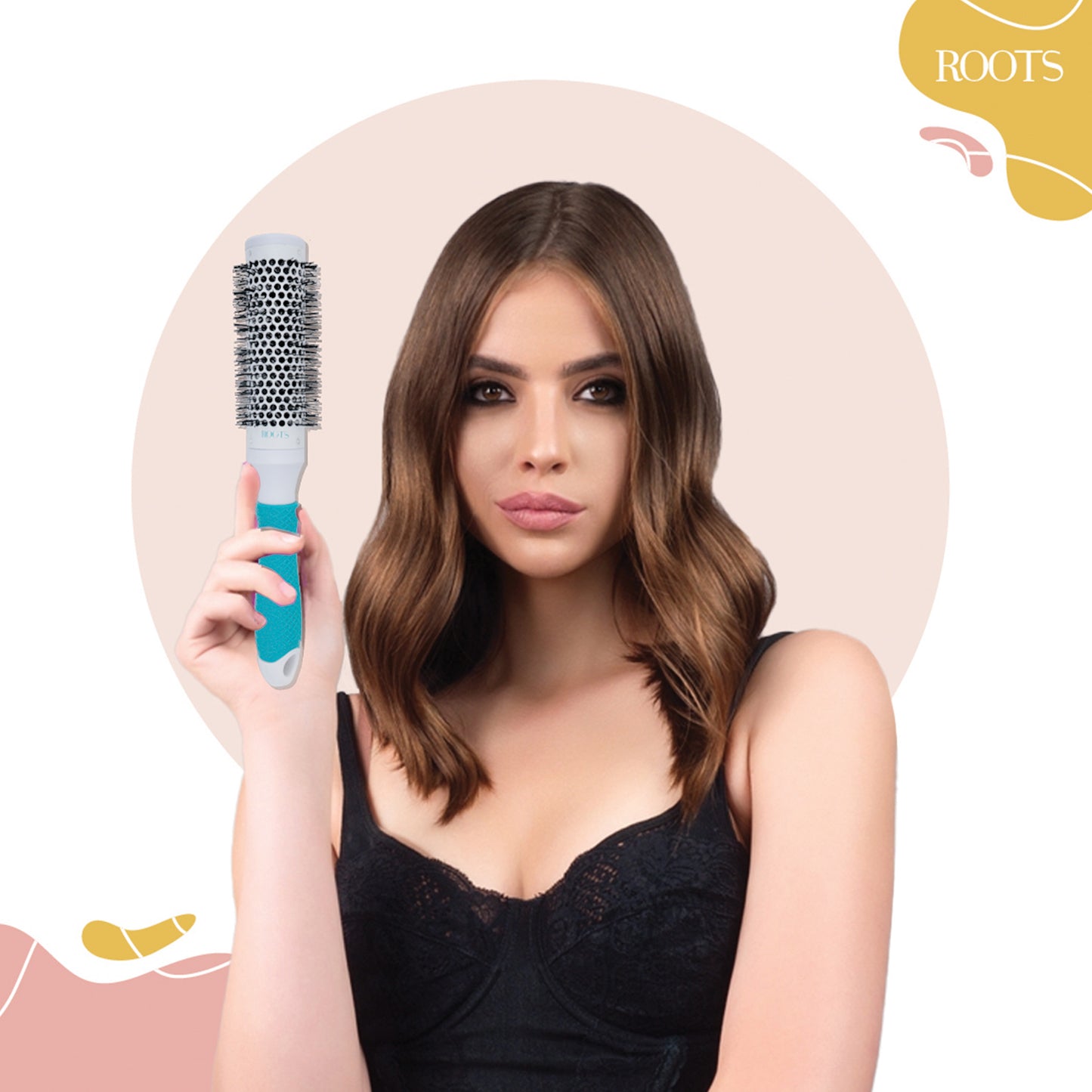 Roots Professional Brush with Ceramic Barrel (PEC34)