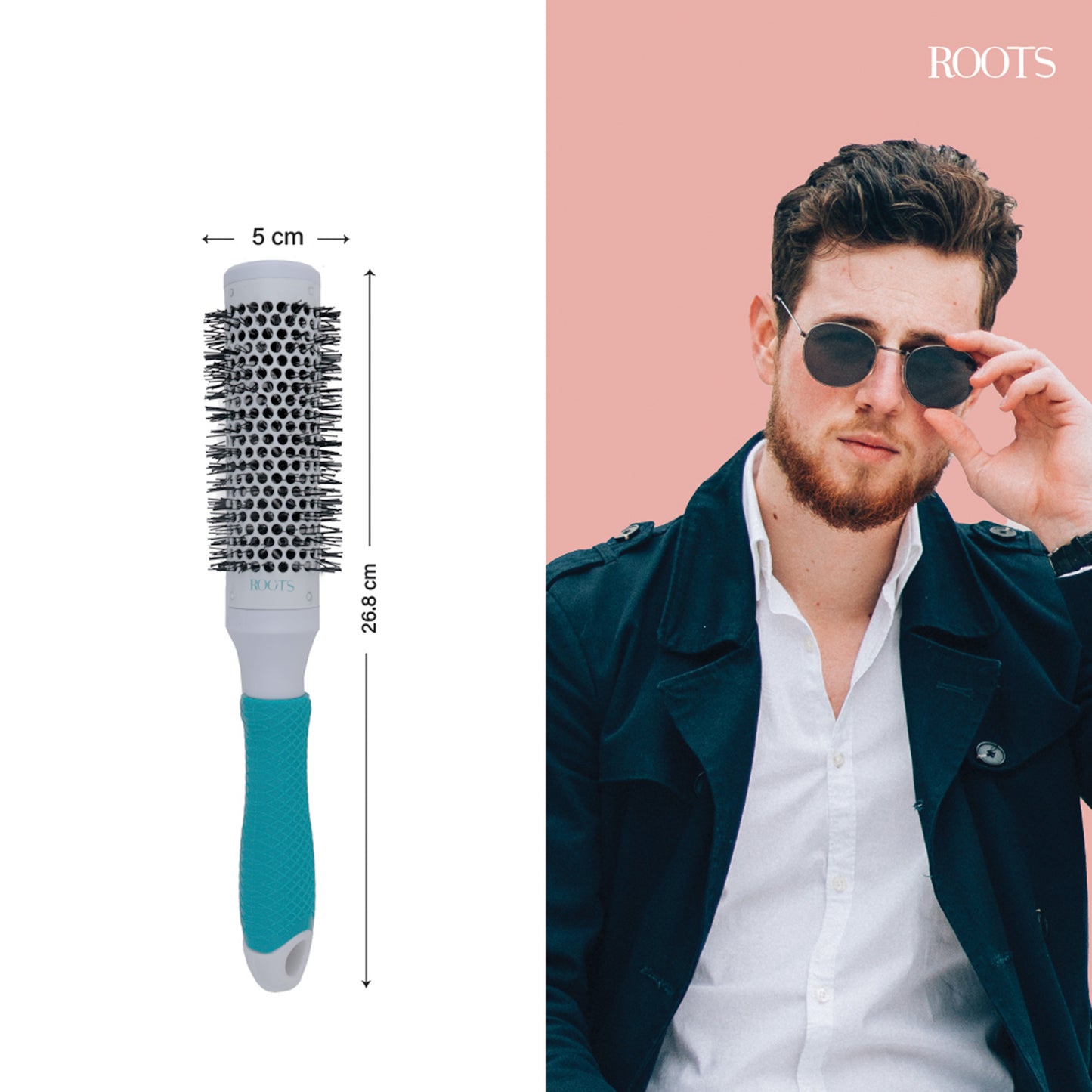 Roots Professional Brush with Ceramic Barrel (PEC34)