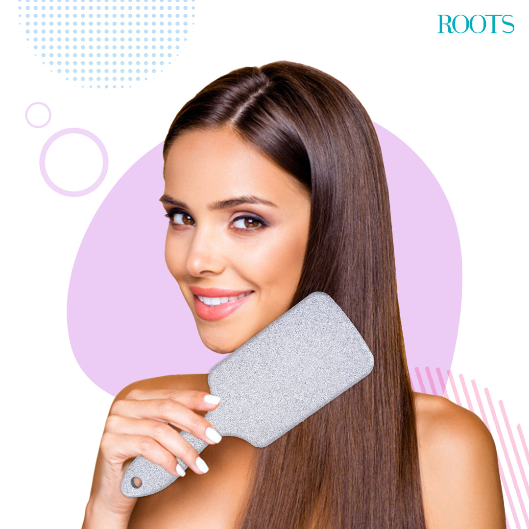 Roots ZeroTangl Medium Paddle Hair Brush (RZTM-SG)