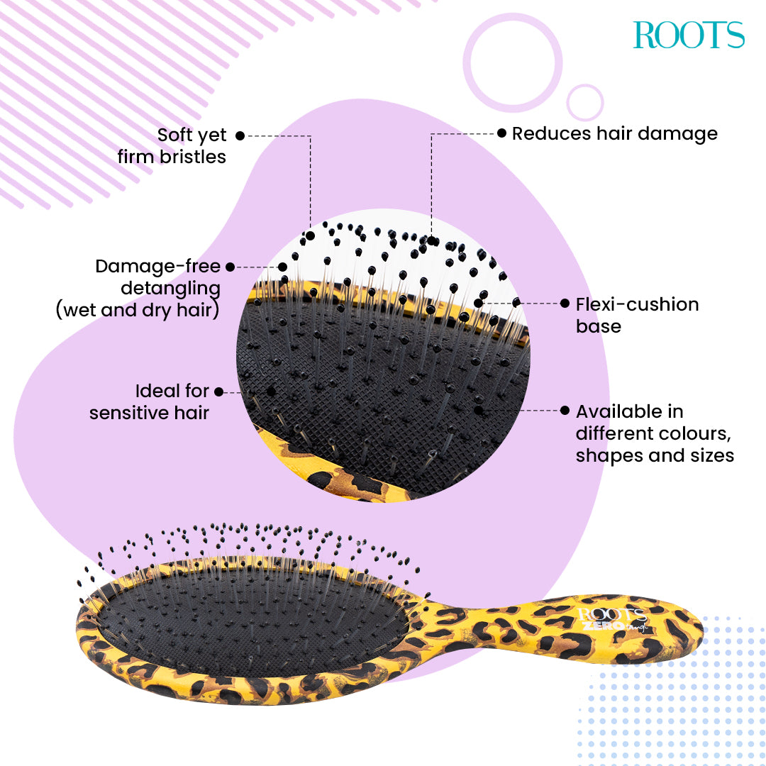 Roots ZeroTangl Large Oval Hair Brush (RZTO-AN)