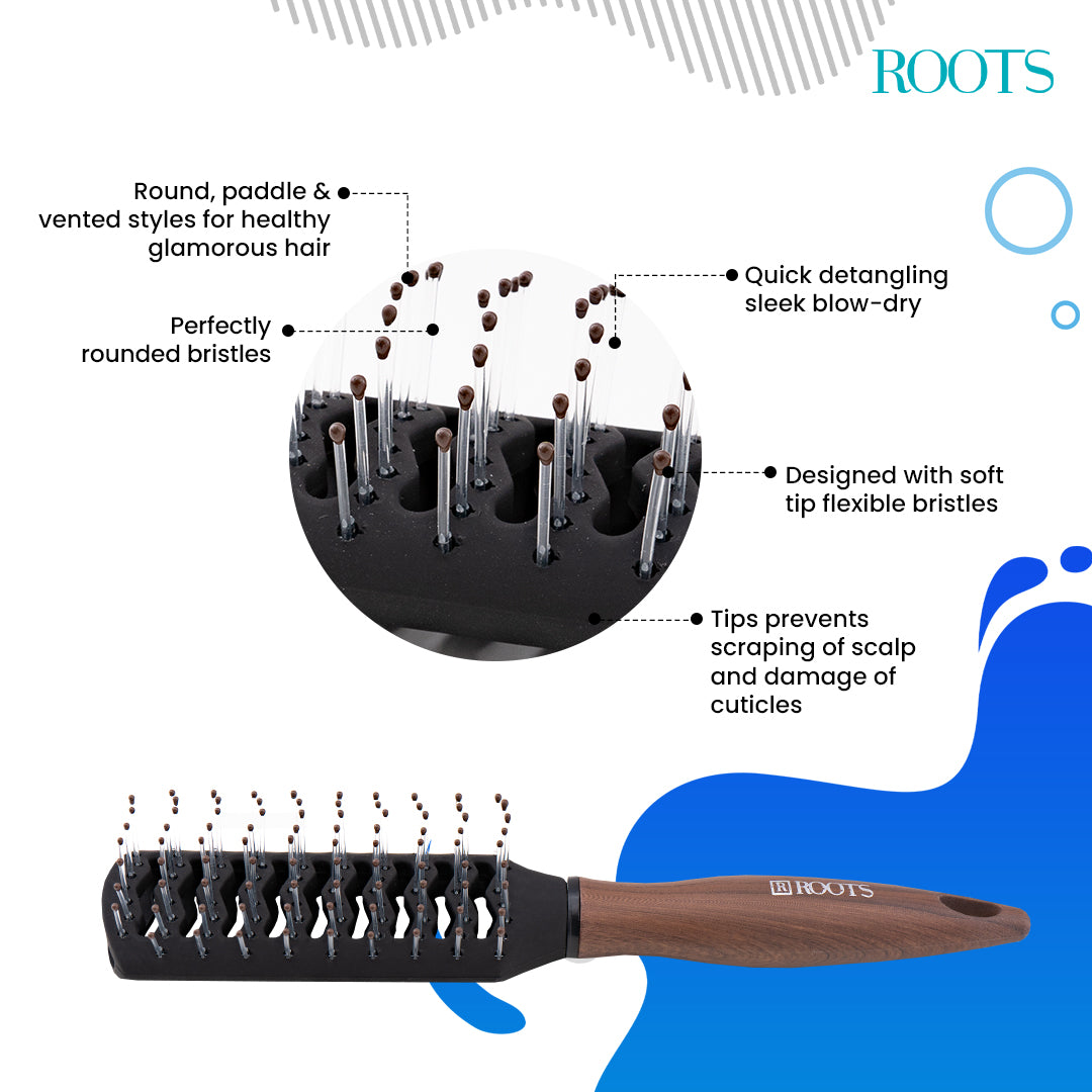 Roots TruGlam Vented Hair Brush (WDR42)
