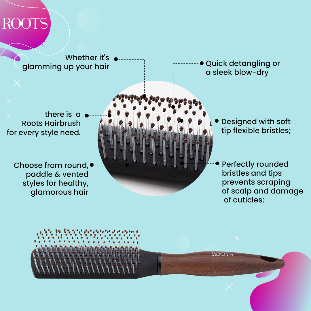 Roots TruGlam Styling Hair Brush (WDR44)
