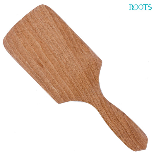 Roots Paddle Wooden Brush with Wood Pins (WPP-BW)