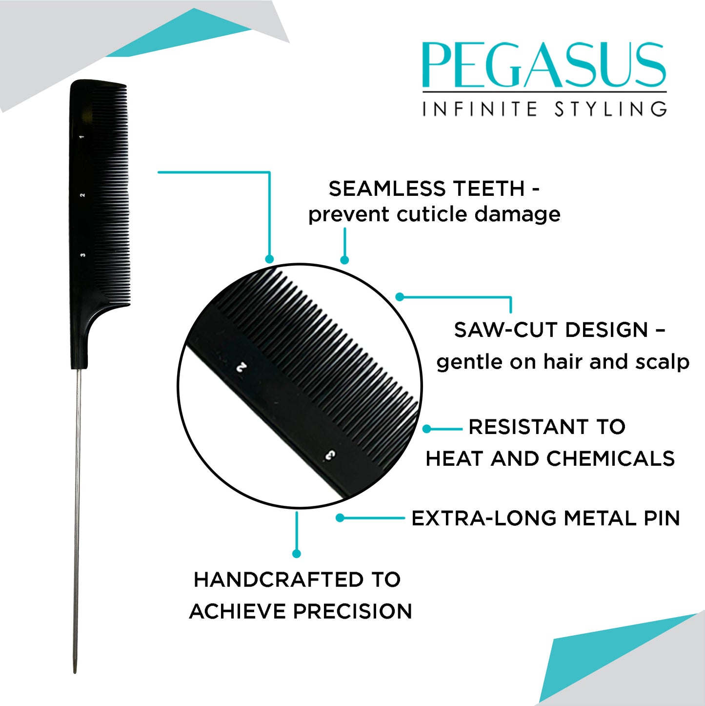 Pegasus 123 - Pin-tail Comb