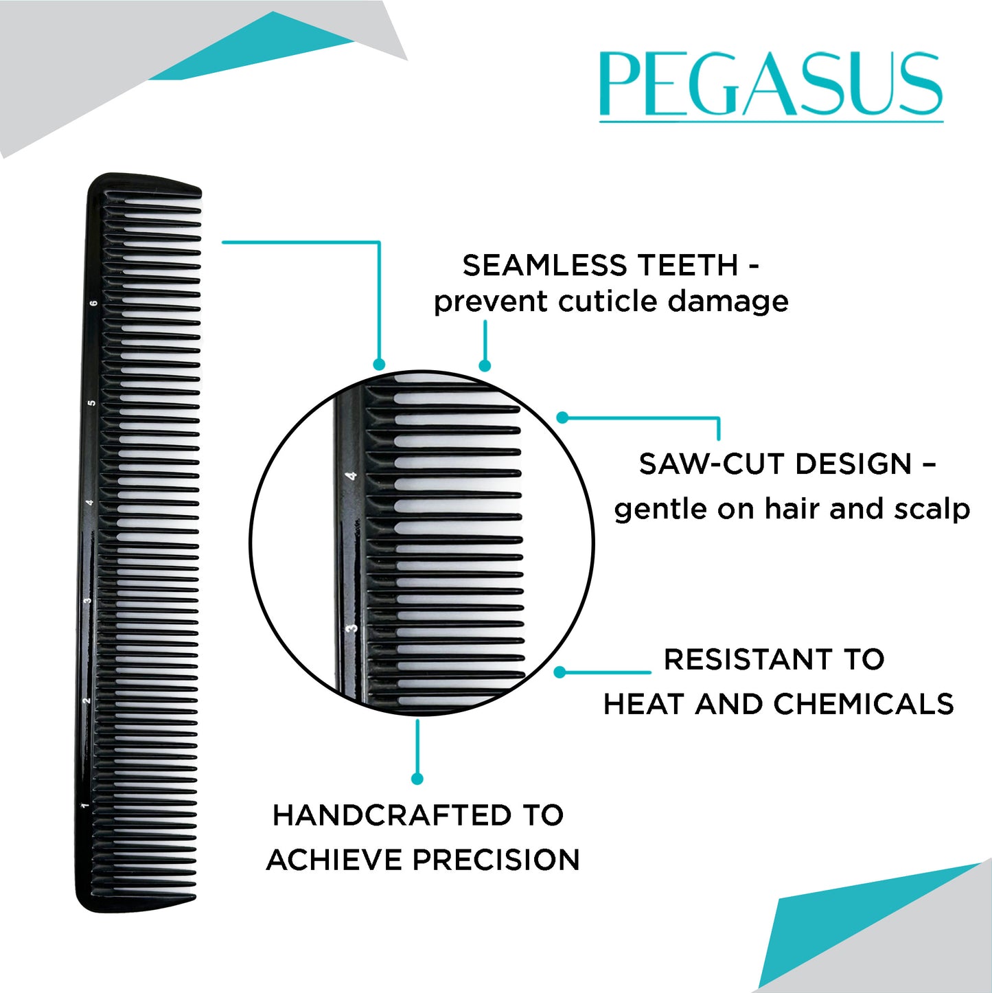 PEGASUS 202 - Cutting & Styling FLEXINITE Comb