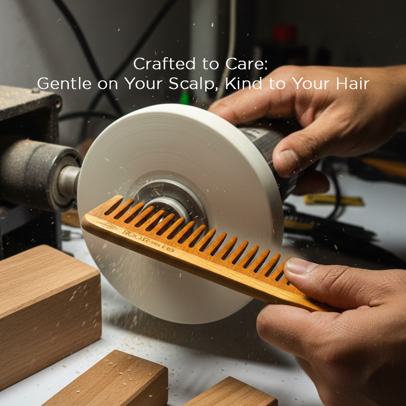 Roots Neem Wooden Comb (NM153)