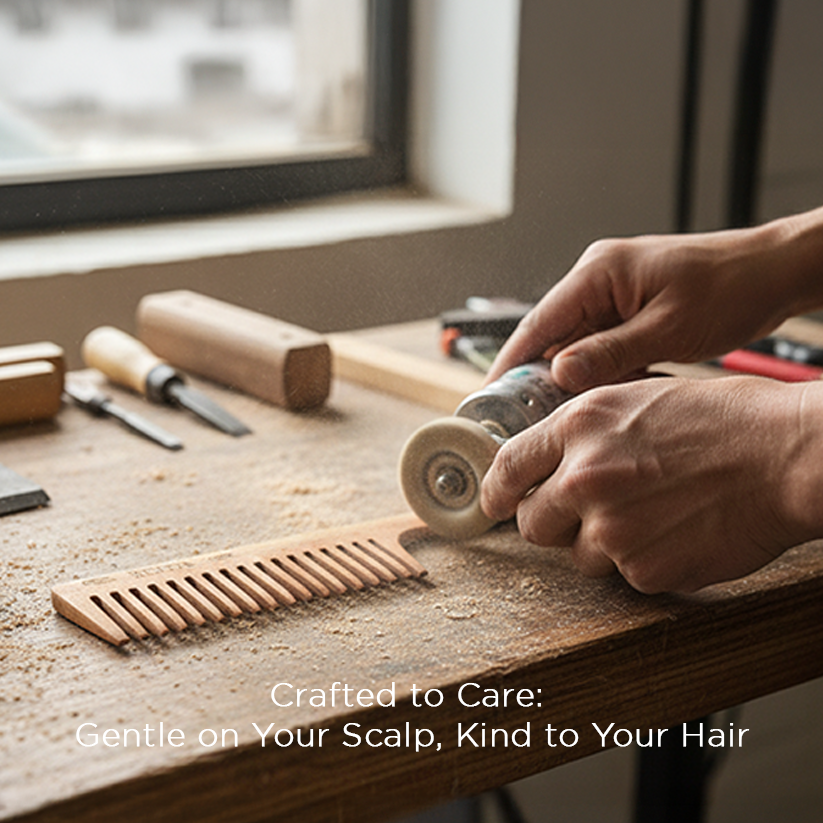 Roots Pocket Neem Wooden Comb (NM123)