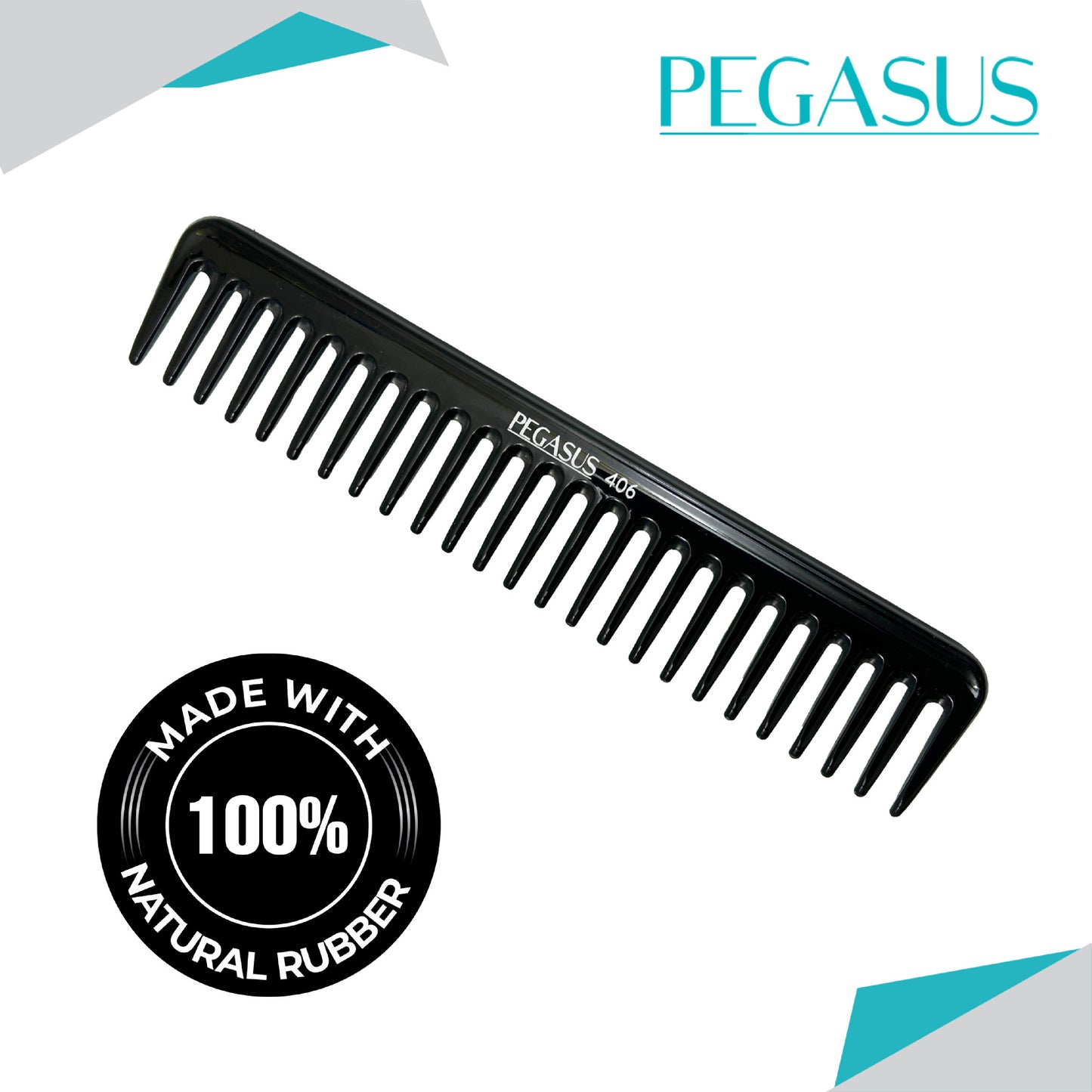 PEGASUS 406 - Wide Tooth FLEXINITE Comb