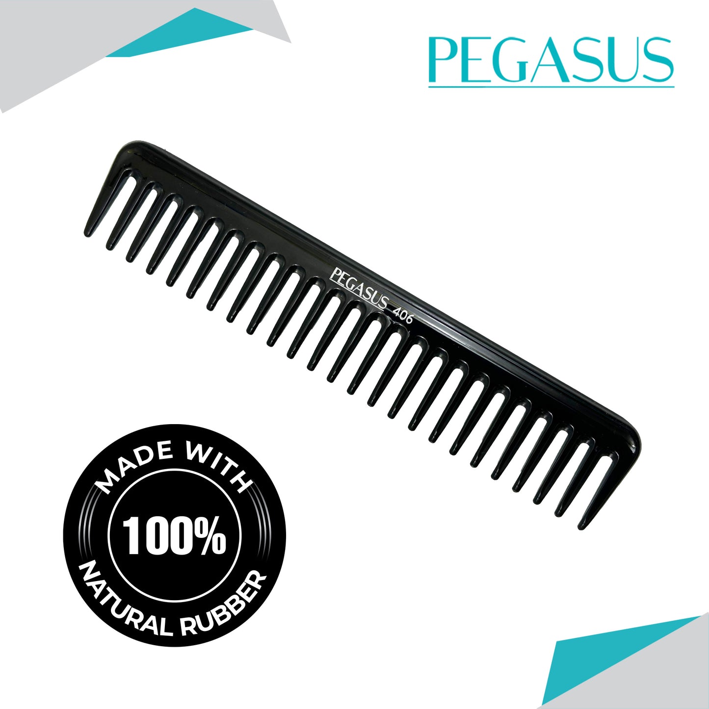 PEGASUS 406 - Wide Tooth FLEXINITE Comb
