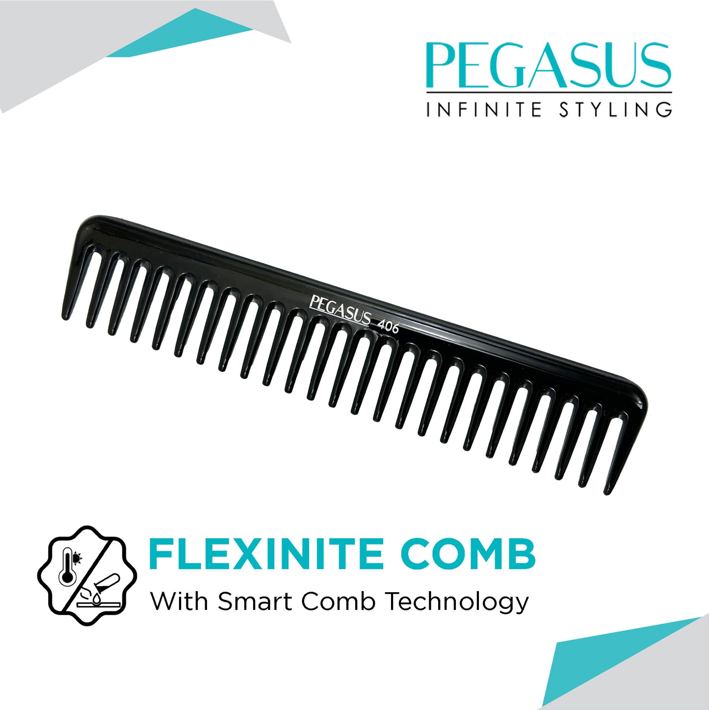 Pegasus 406 - Wide Tooth Comb