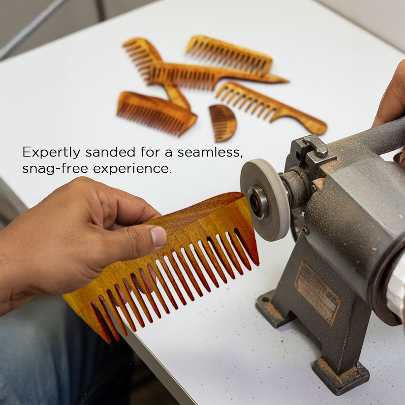 Roots Neem Wooden Comb (NM152)