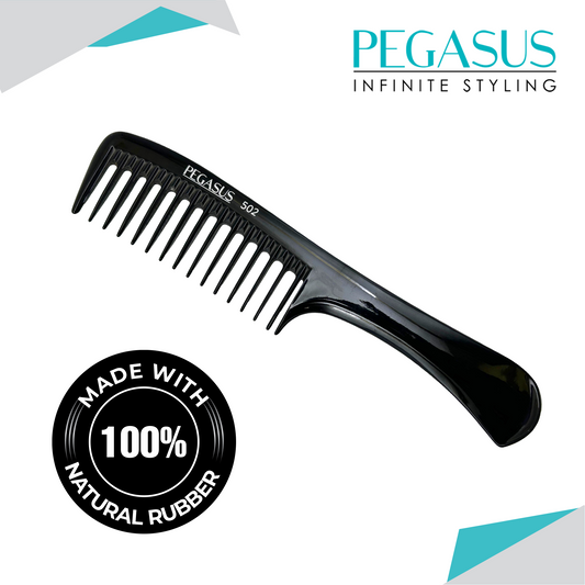 Pegasus 502 - Handle Comb with wide teeth
