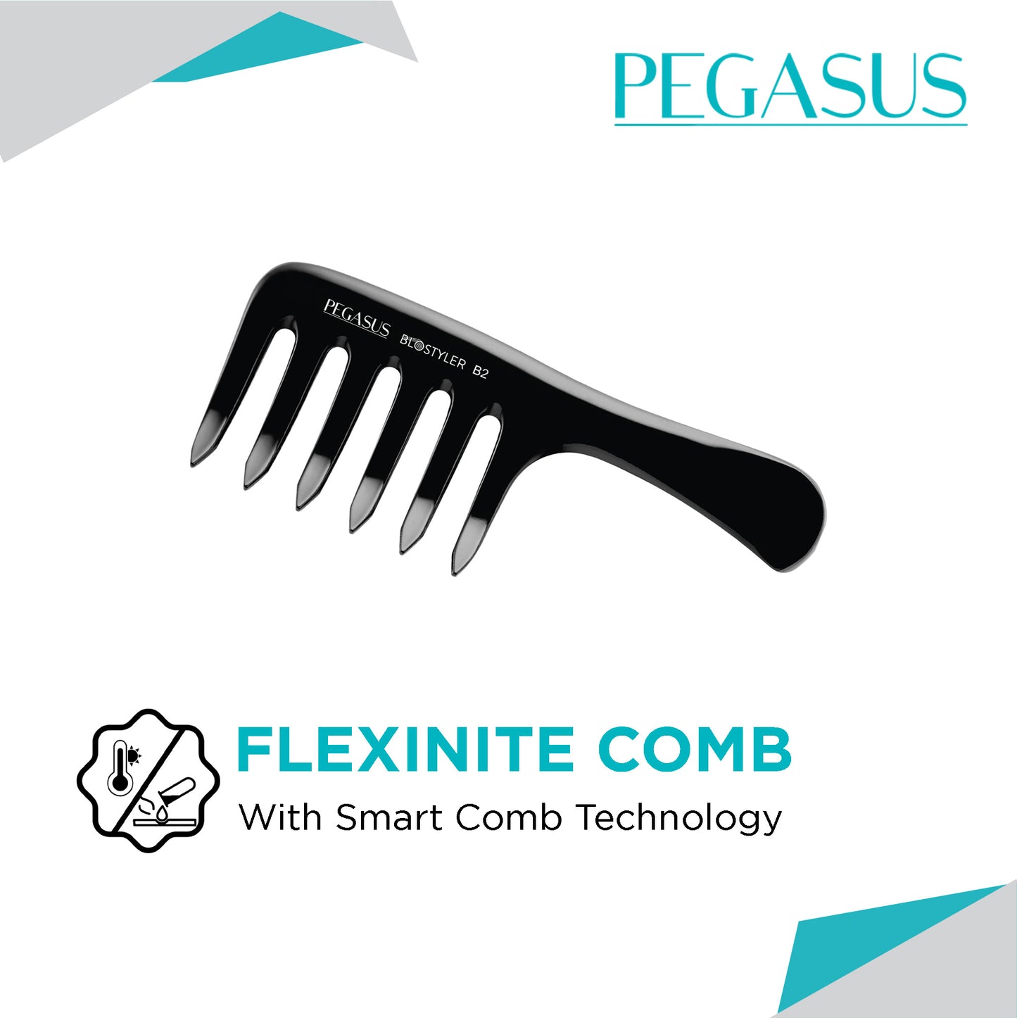 PEGASUS B2 - BloStyler FLEXINITE Comb (travel size)