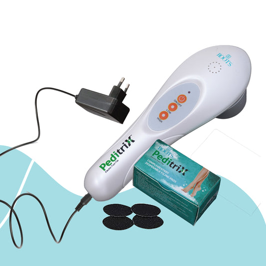 Roots Peditrix Foot Filer (PPF01) with complementary grit packs